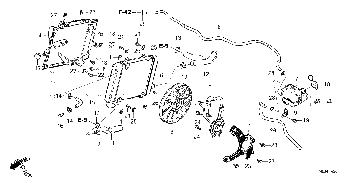Diagrama de RADIATOR L