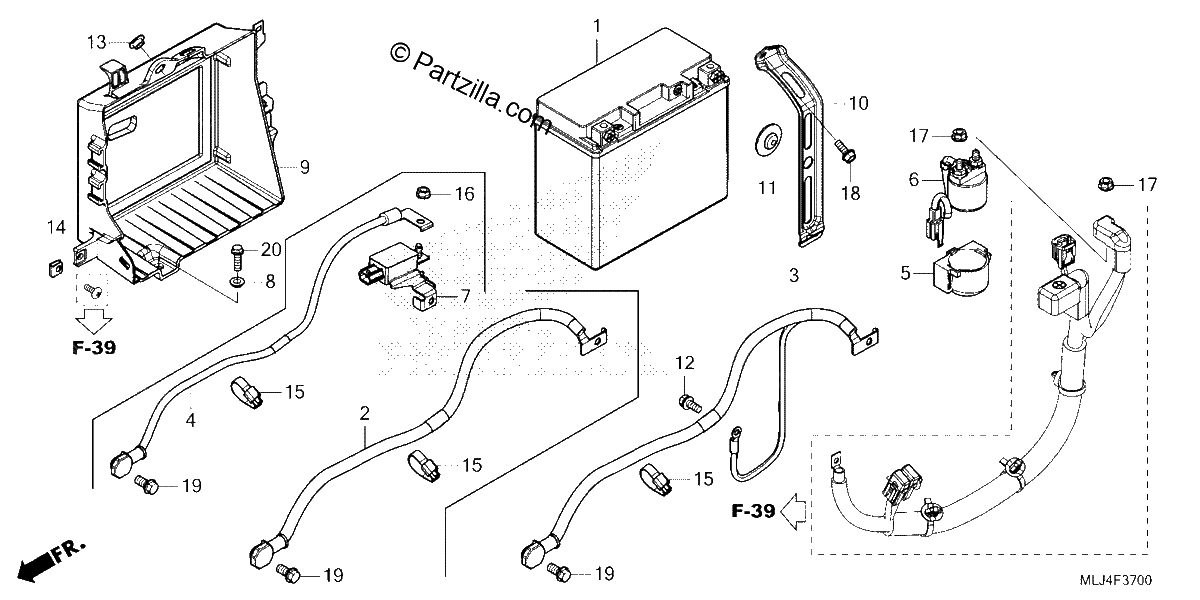 Diagrama de BATTERY
