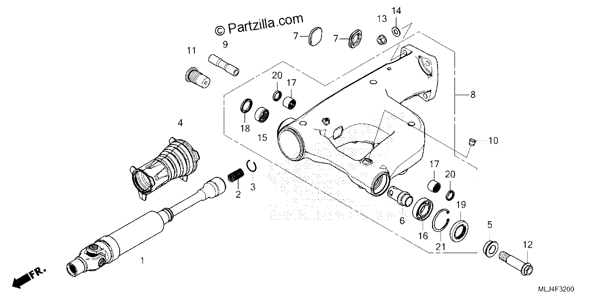 Diagrama de SWINGARM