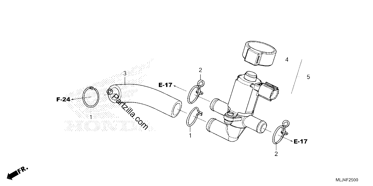 Diagrama de AIR INJECTION VALVE
