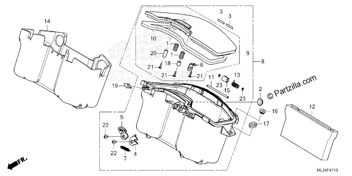 Diagrama de CENTER POCKET