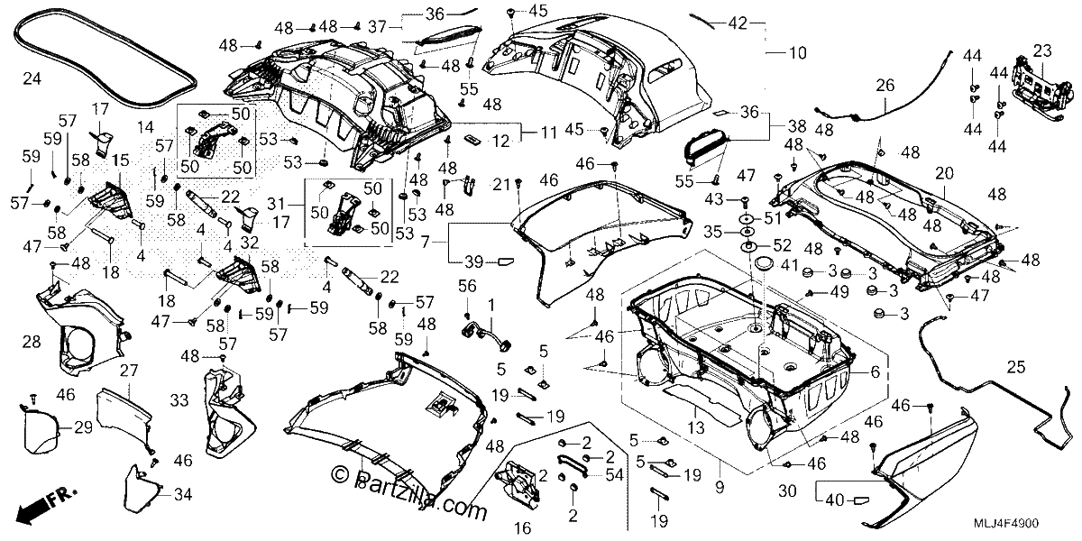 Diagrama de TRUNK BOX