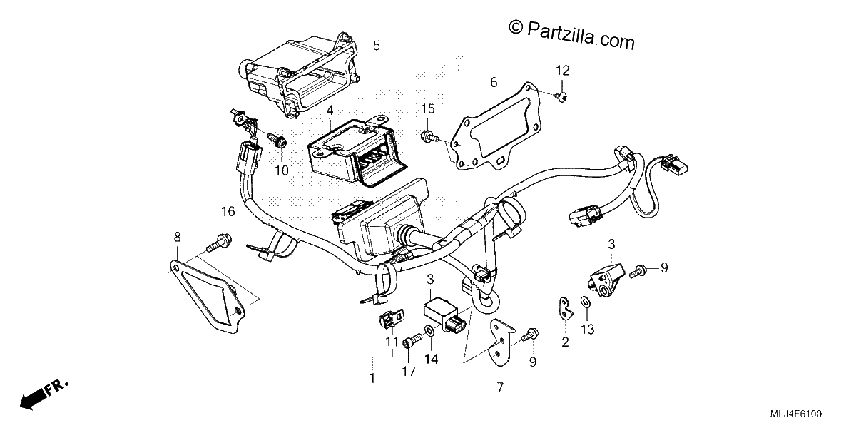 Diagrama de AIRBAG HARNESS