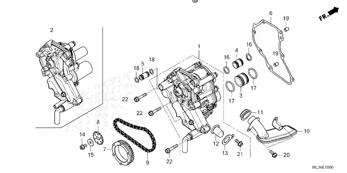 Diagrama de OIL PUMP