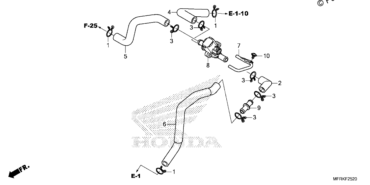Diagrama de PAIR CONTROL VALVE