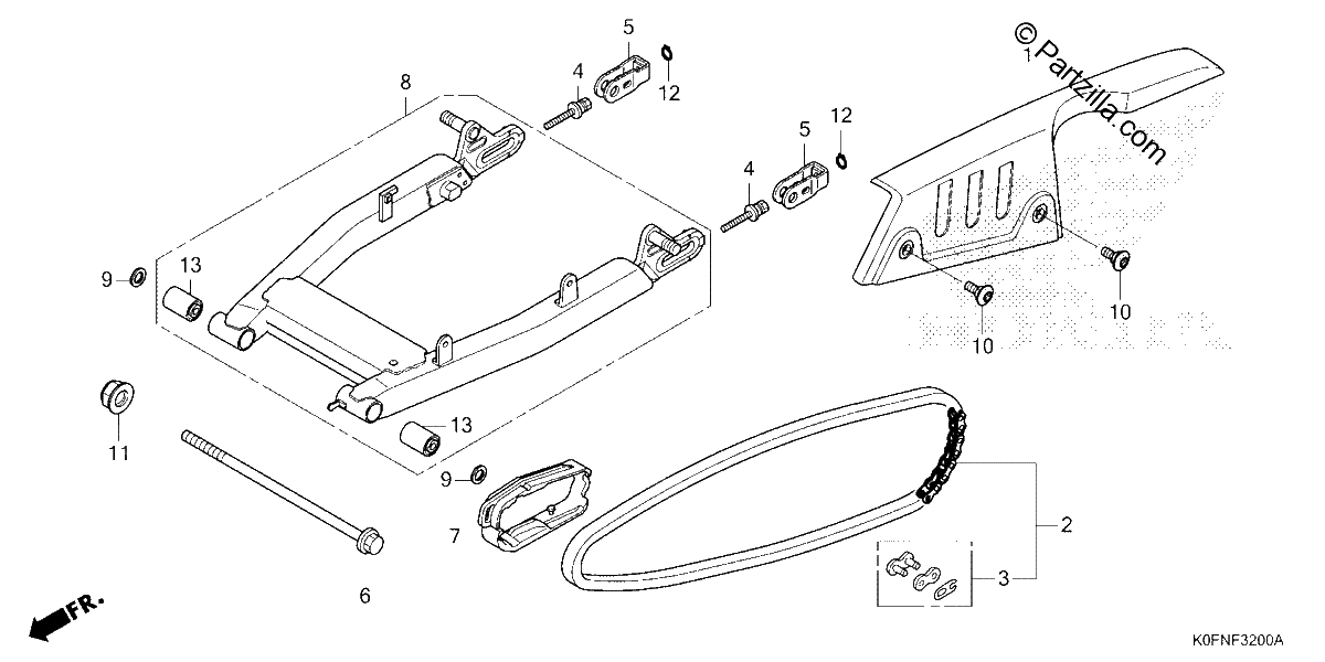 Diagrama de SWINGARM