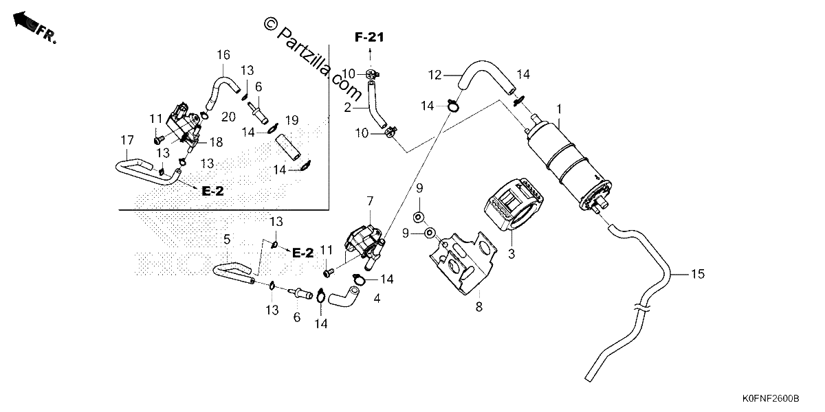 Diagrama de CANISTER