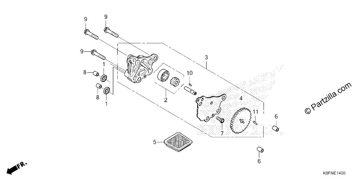 Diagrama de OIL PUMP