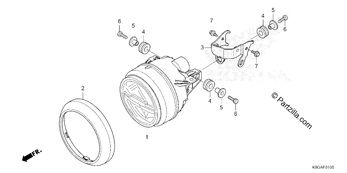 Diagrama de HEADLIGHT