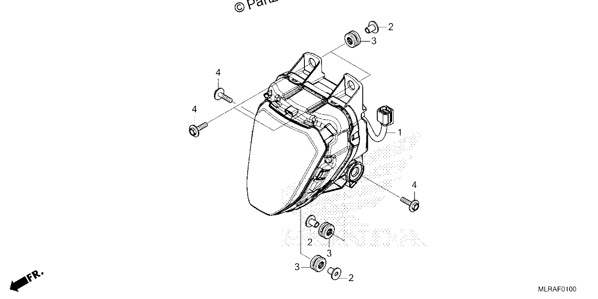 Diagrama de HEADLIGHT