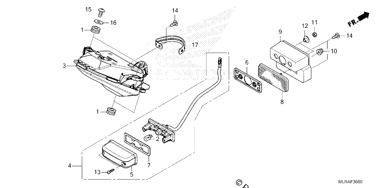 Diagrama de TAILLIGHT
