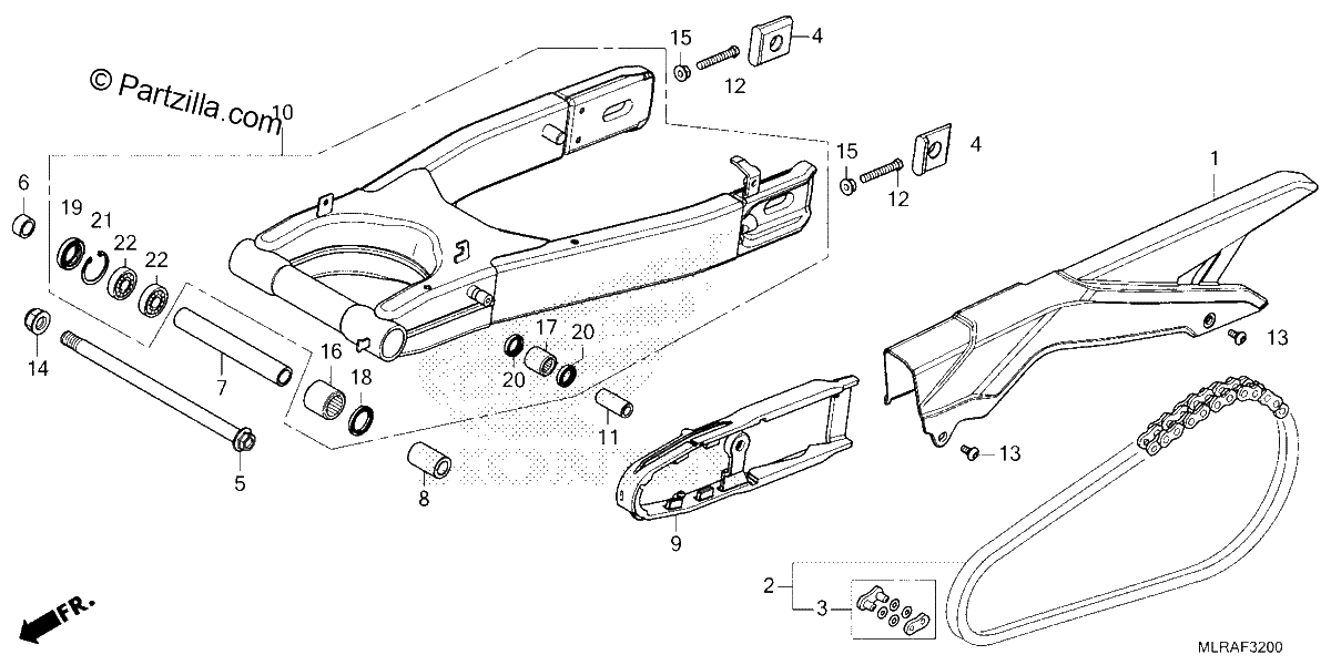 Diagrama de SWINGARM