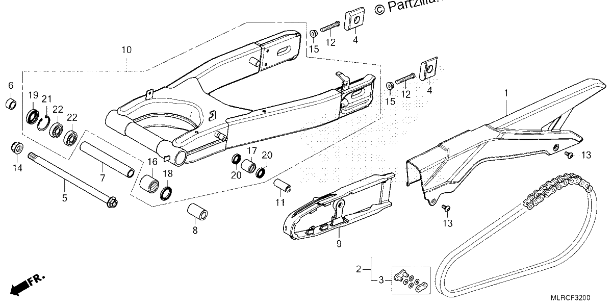 Diagrama de SWINGARM
