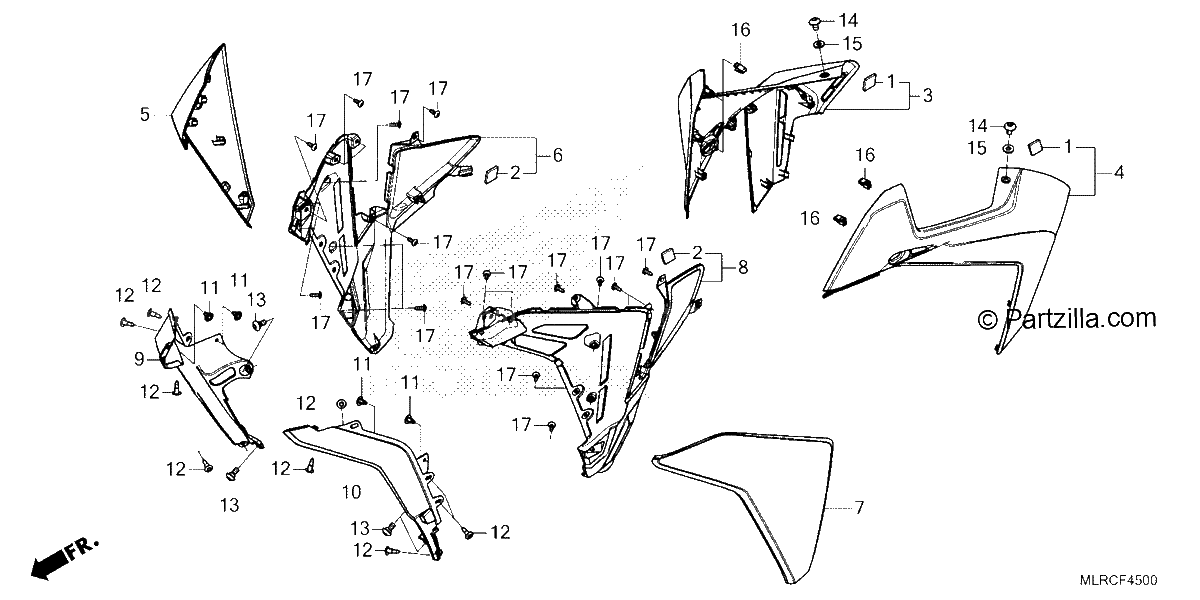 Diagrama de MIDDLE COWL