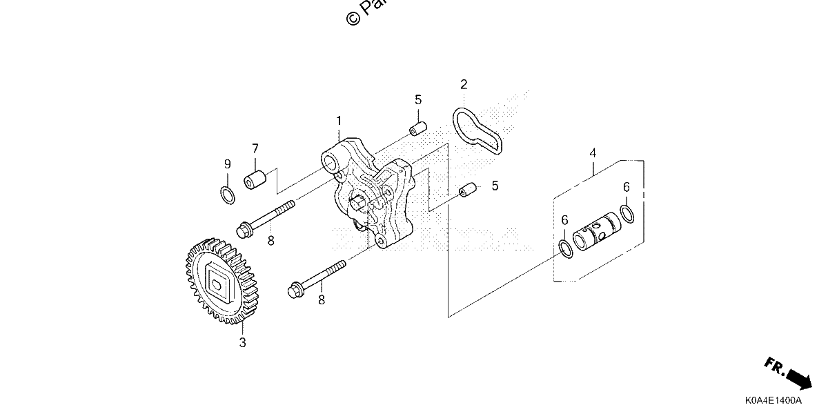 Diagrama de OIL PUMP