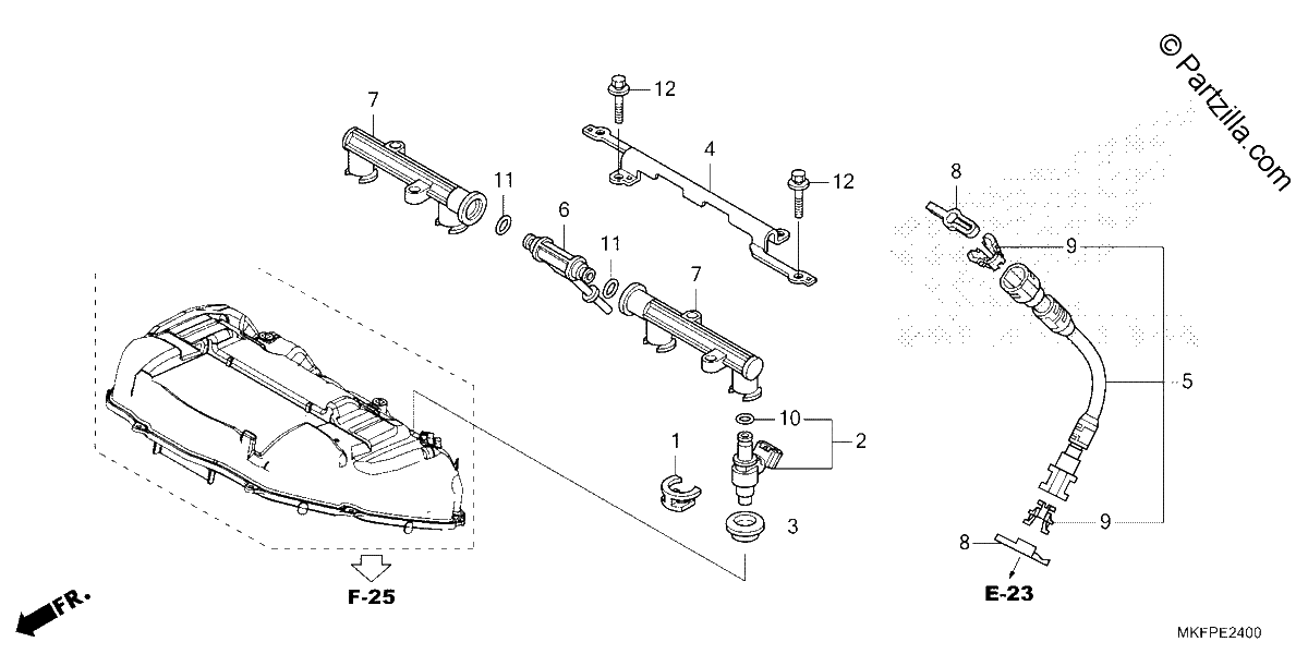 Diagrama de FUEL INJECTOR