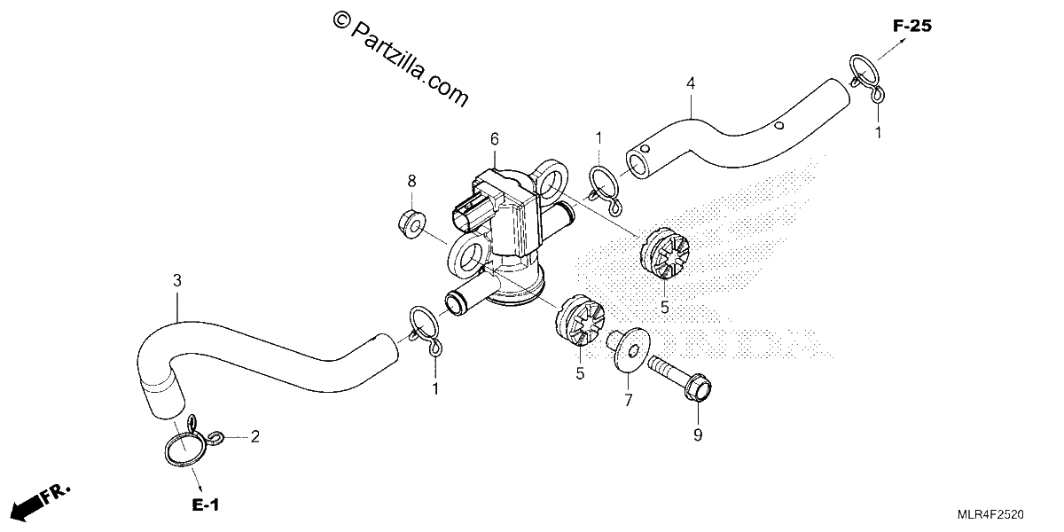 Diagrama de AIR INJECTION SOLENOID VALVE