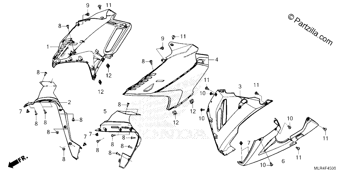 Diagrama de MIDDLE COWL