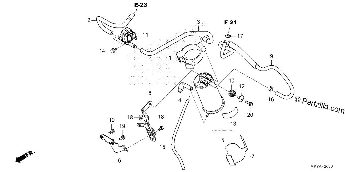 Diagrama de CANISTER