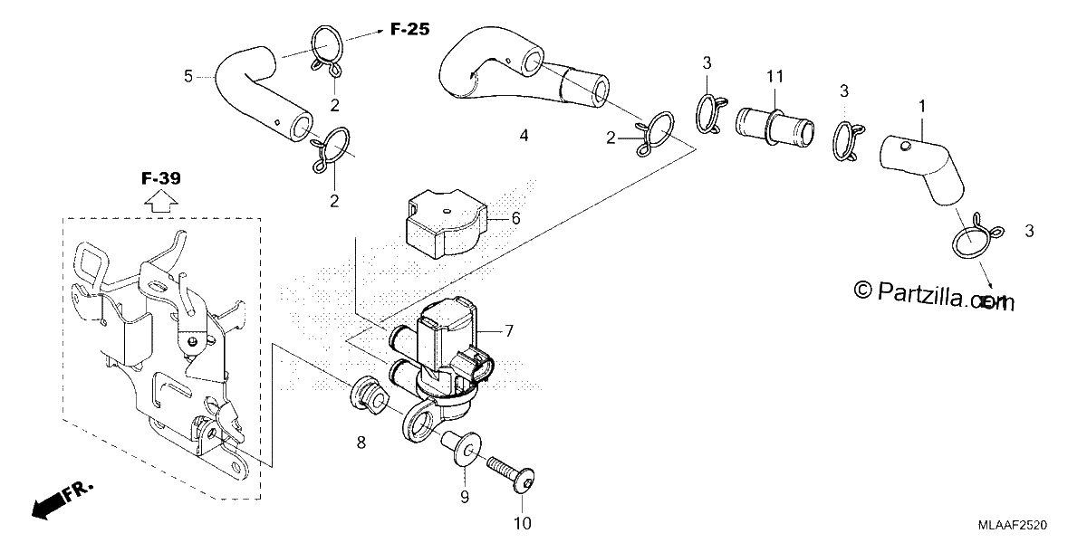 Diagrama de AIR INJECTION SOLENOID VALVE