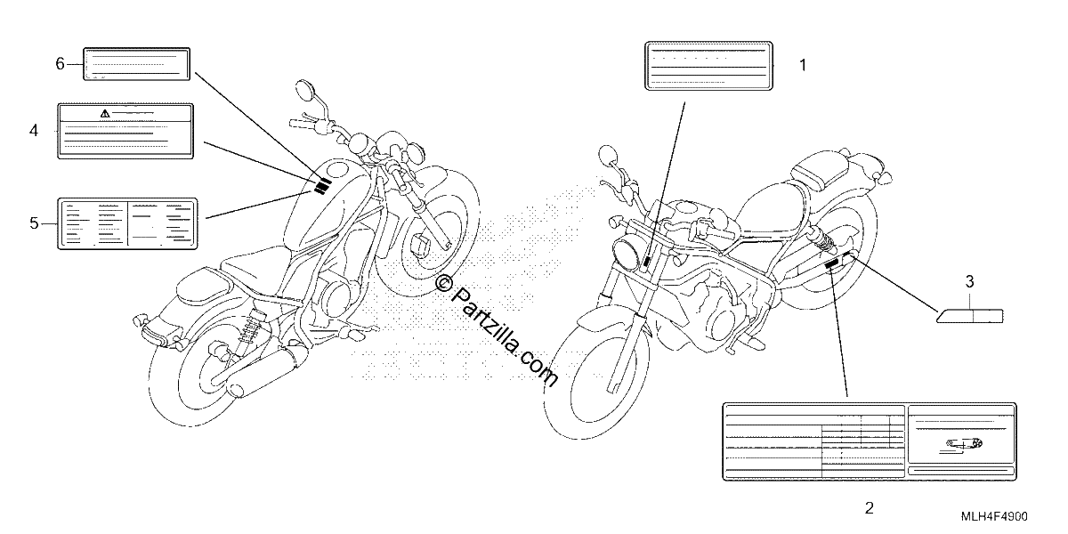 Diagrama de CAUTION LABEL