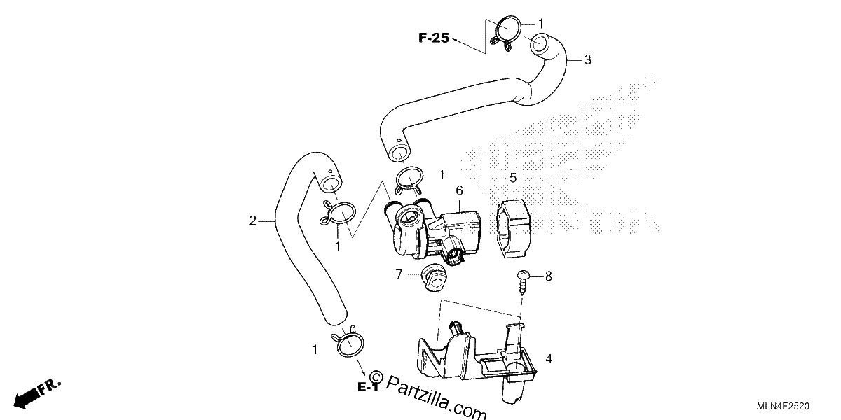 Diagrama de AIR INJECTION SOLENOID VALVE