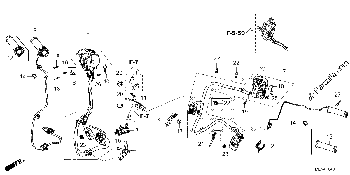 Diagrama de SWITCH CRF1100D D4