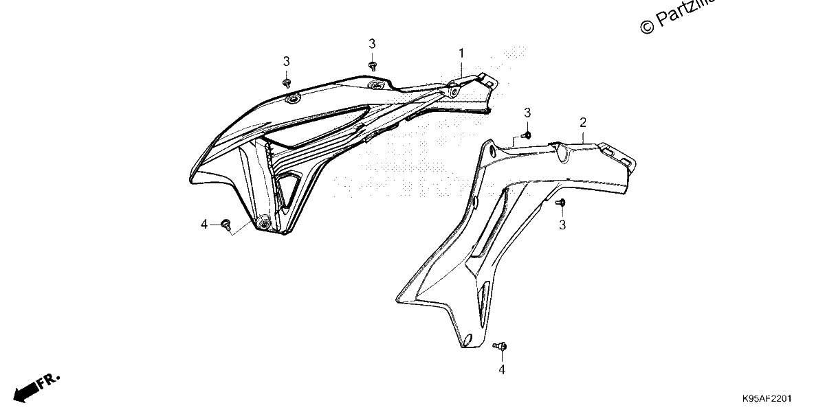 Diagrama de RADIATOR SHROUD 2