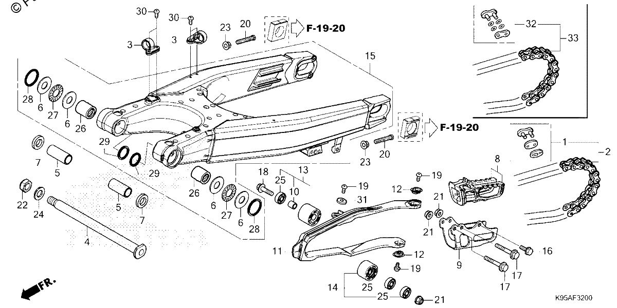 Diagrama de SWINGARM