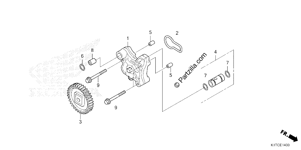 Diagrama de OIL PUMP