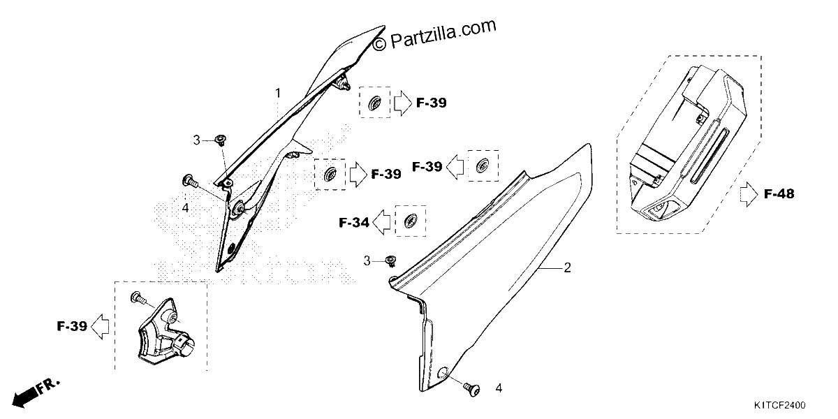 Diagrama de SIDE COVER