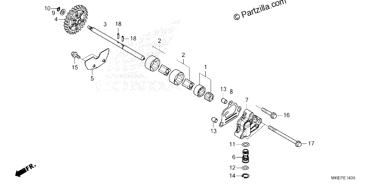 Diagrama de OIL PUMP