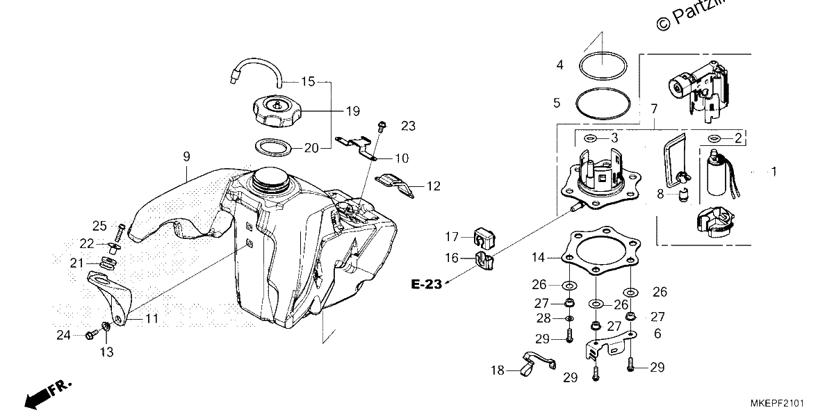 Diagrama de FUEL TANK 2