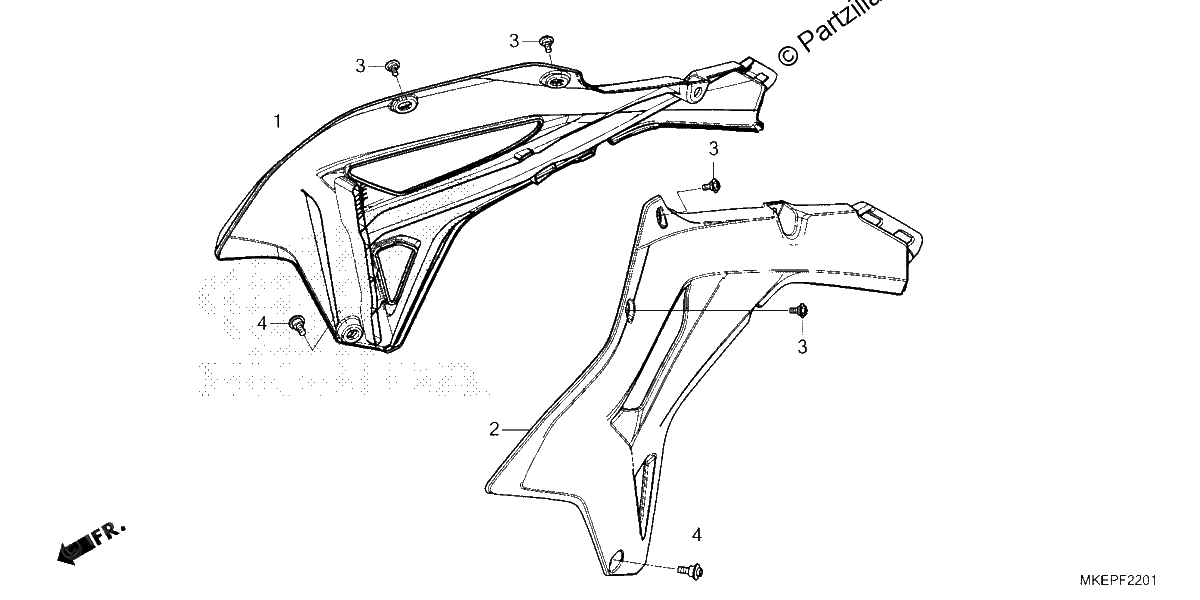 Diagrama de RADIATOR SHROUD 2