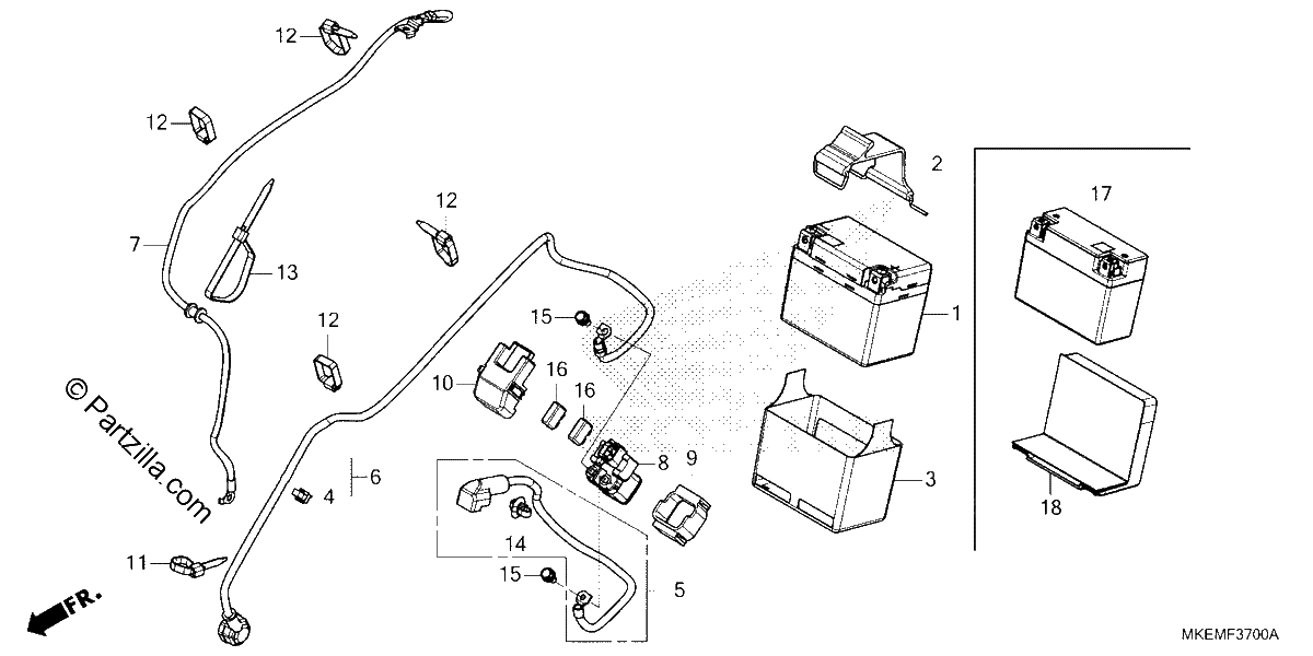Diagrama de BATTERY