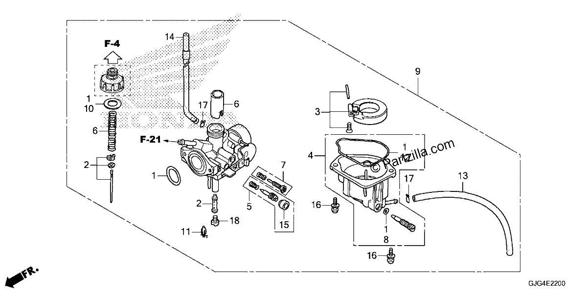 Diagrama de CARBURETOR