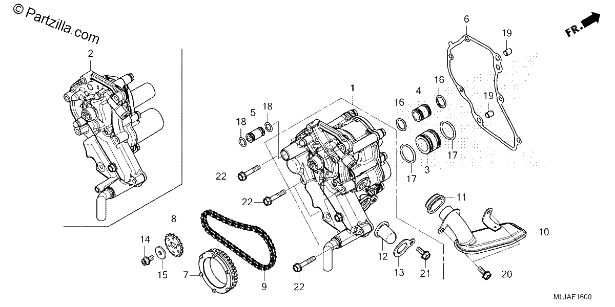 Diagrama de OIL PUMP