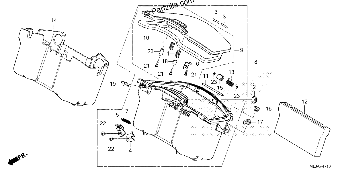 Diagrama de CENTER POCKET