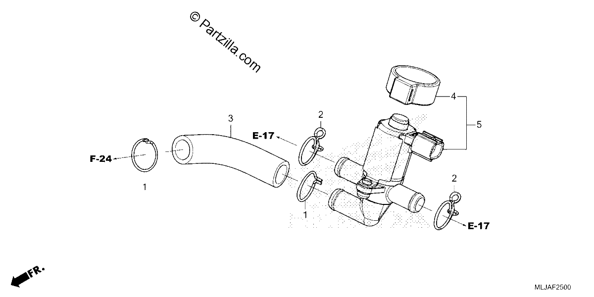 Diagrama de AIR INJECTION VALVE