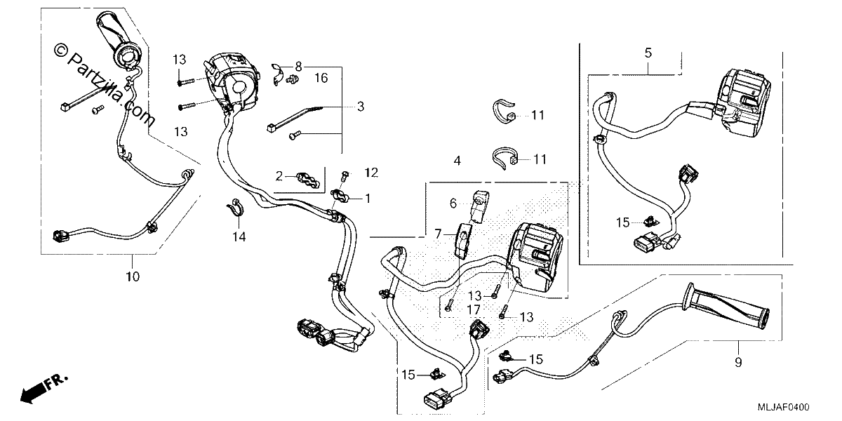 Diagrama de HANDLE SWITCH