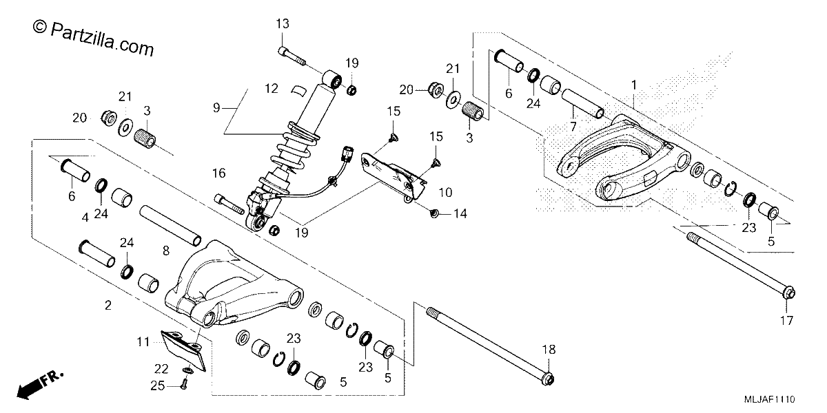 Diagrama de CUSHION ARM