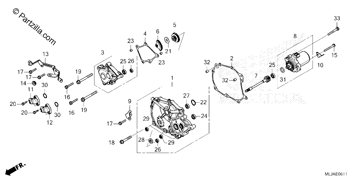 Diagrama de SHIFT COVER DCT