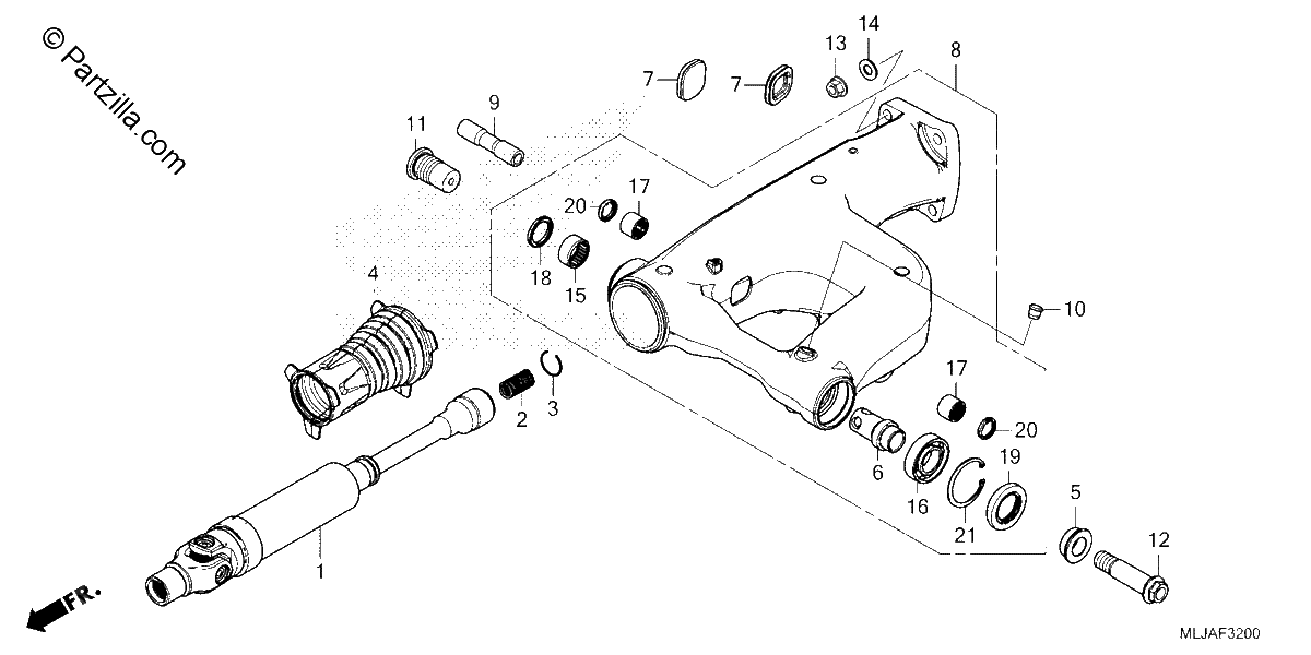 Diagrama de SWINGARM