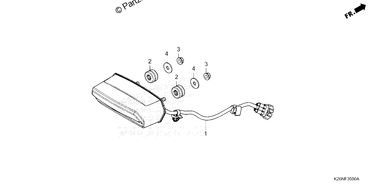 Diagrama de TAILLIGHT