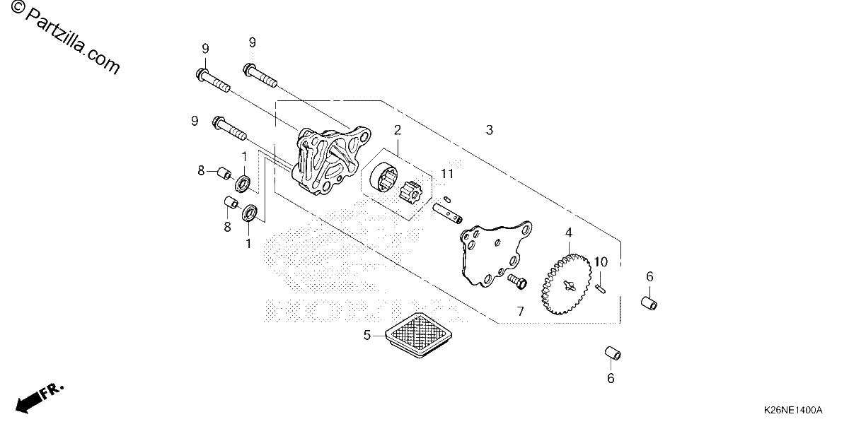 Diagrama de OIL PUMP