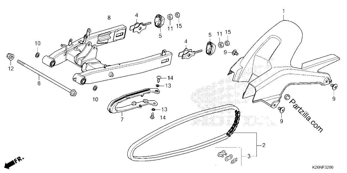 Diagrama de SWINGARM