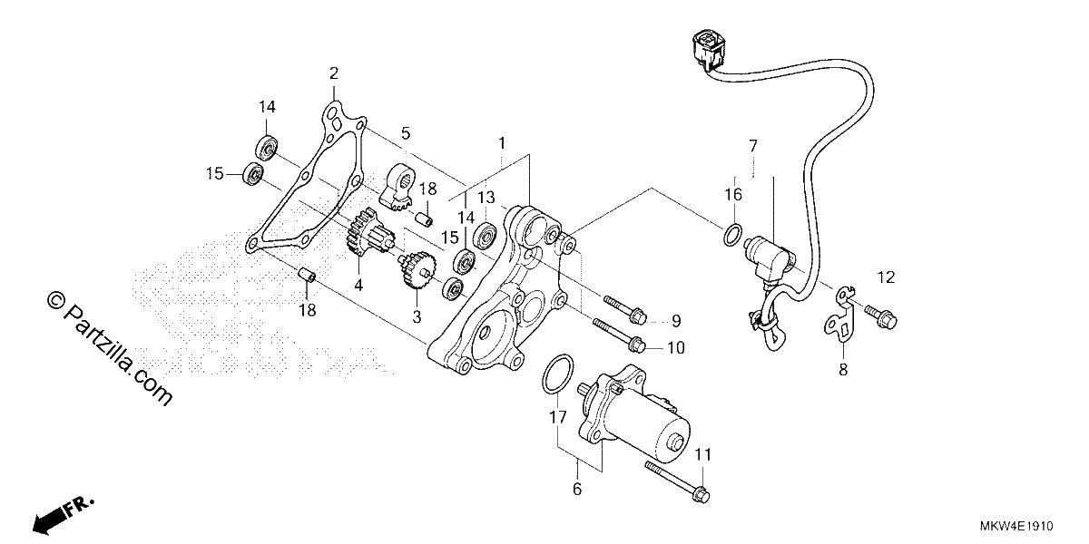 Diagrama de REDUCTION GEAR