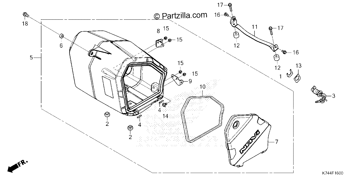 Diagrama de LUGGAGE BOX