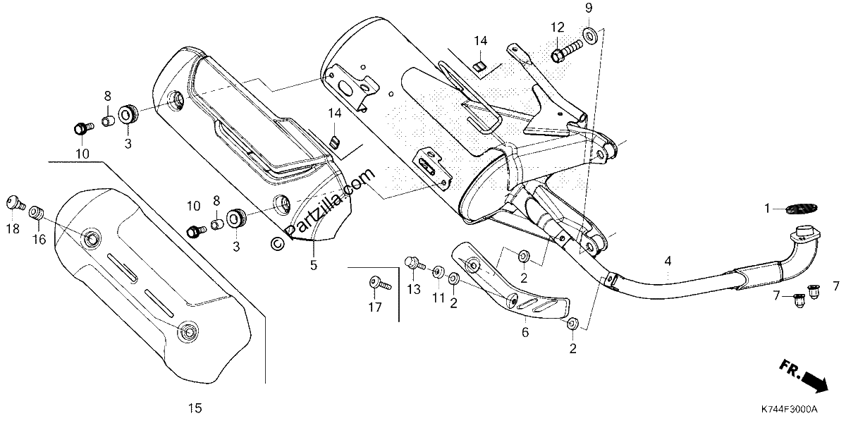 Diagrama de MUFFLER