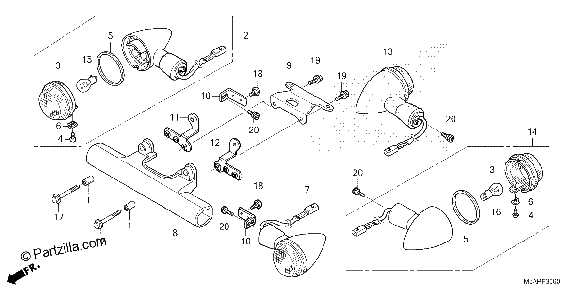 Diagrama de TURN SIGNAL 1